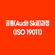 공통(Audit Skill)과정 (ISO 19011)